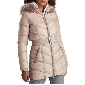 Barbour Highpoint Quilted Faux Fur Puffer Jacket